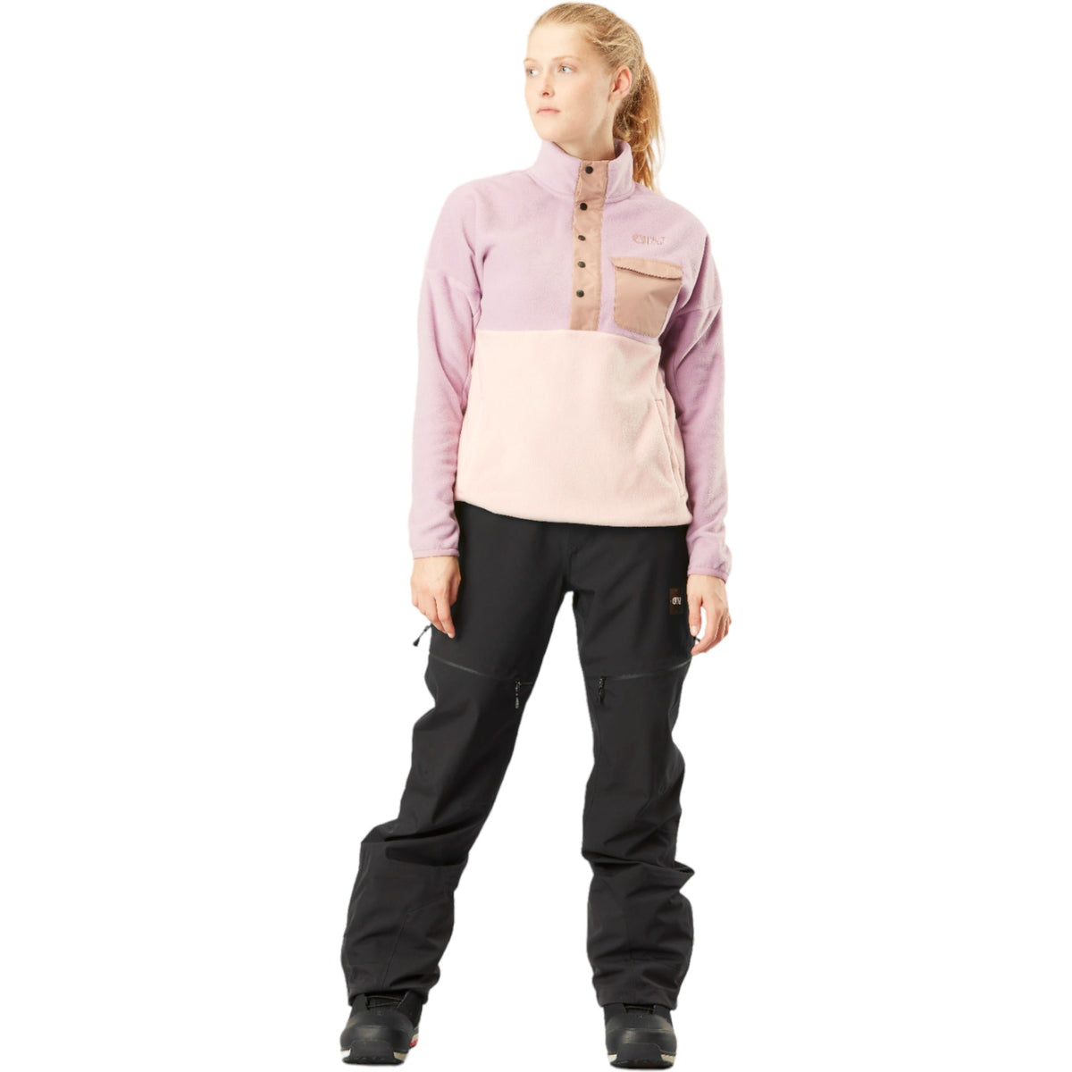 Couche Isolante Arcca 1/4 Fleece Femme