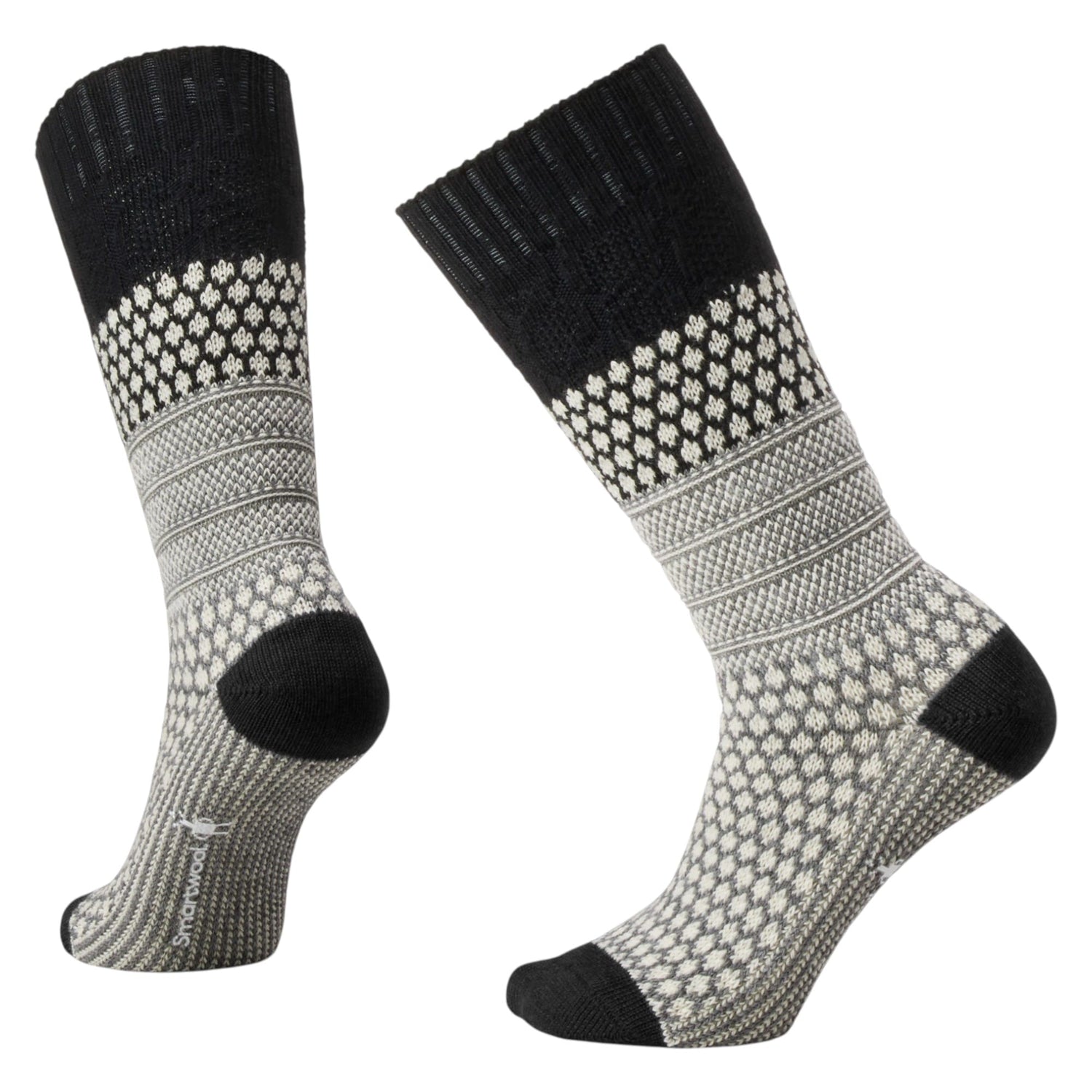 Everyday Cozy Popcorn Cable Crew Adult Socks