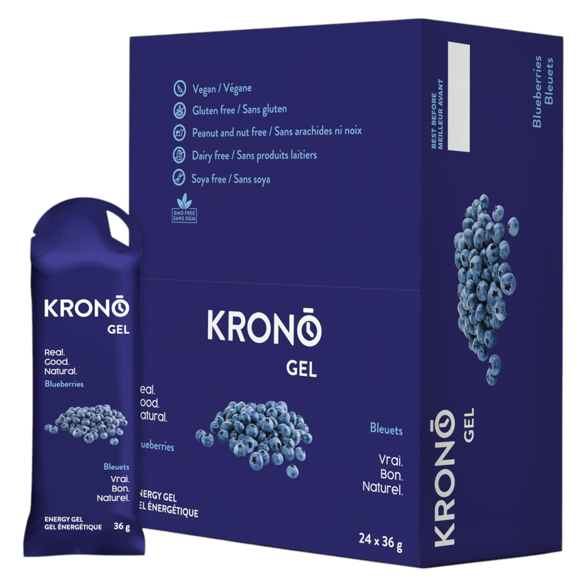 Krono Gels Énergétiques , Boîte de 24