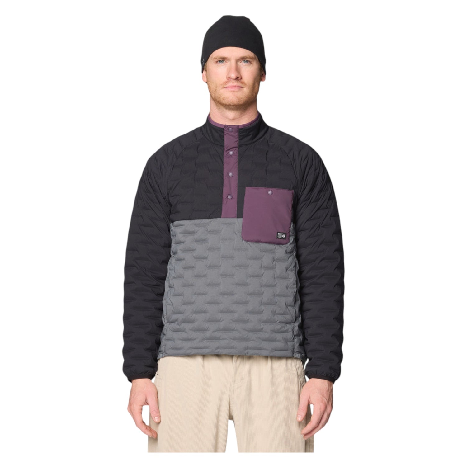 Veste Isolante Stretchdown Light Snap Neck Homme