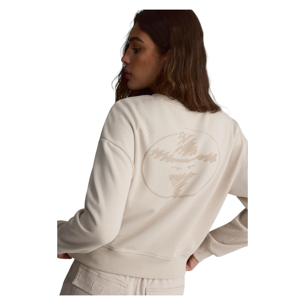 Chandail manches longues à Col Rond Femme