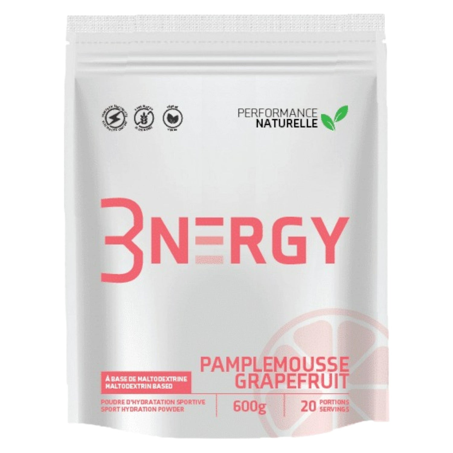 Poudre d’hydratation sportive