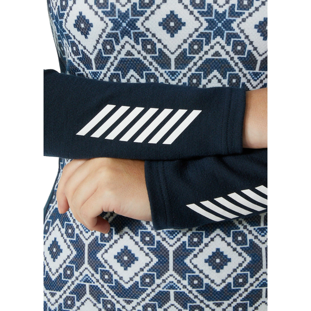 Haut de Sous-Vêtement Lifa Merino Midweight Print Crew Femme