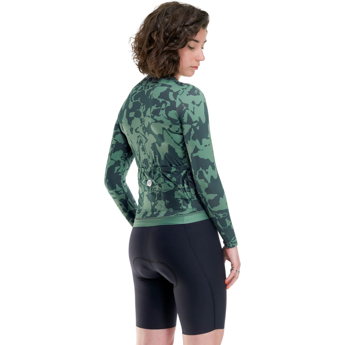 Maillot de Vélo de Route Manches Longues Signature Femme