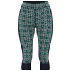 Rose Capri Hight Waist Women Base Layer
