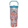 30oz Classic Flip Straw Tumbler Cup