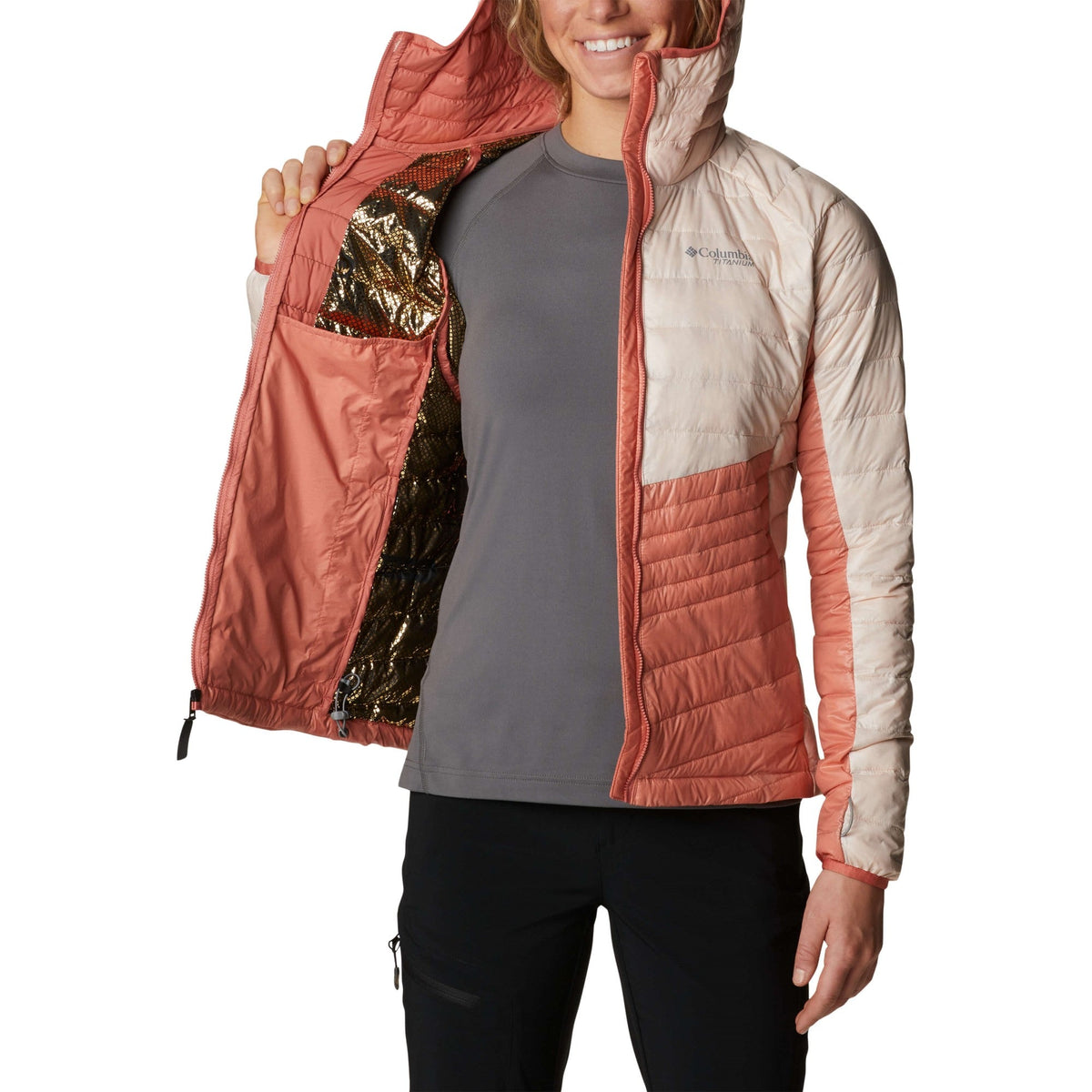 Veste  Isolante Platinum Peak Hooded Femme