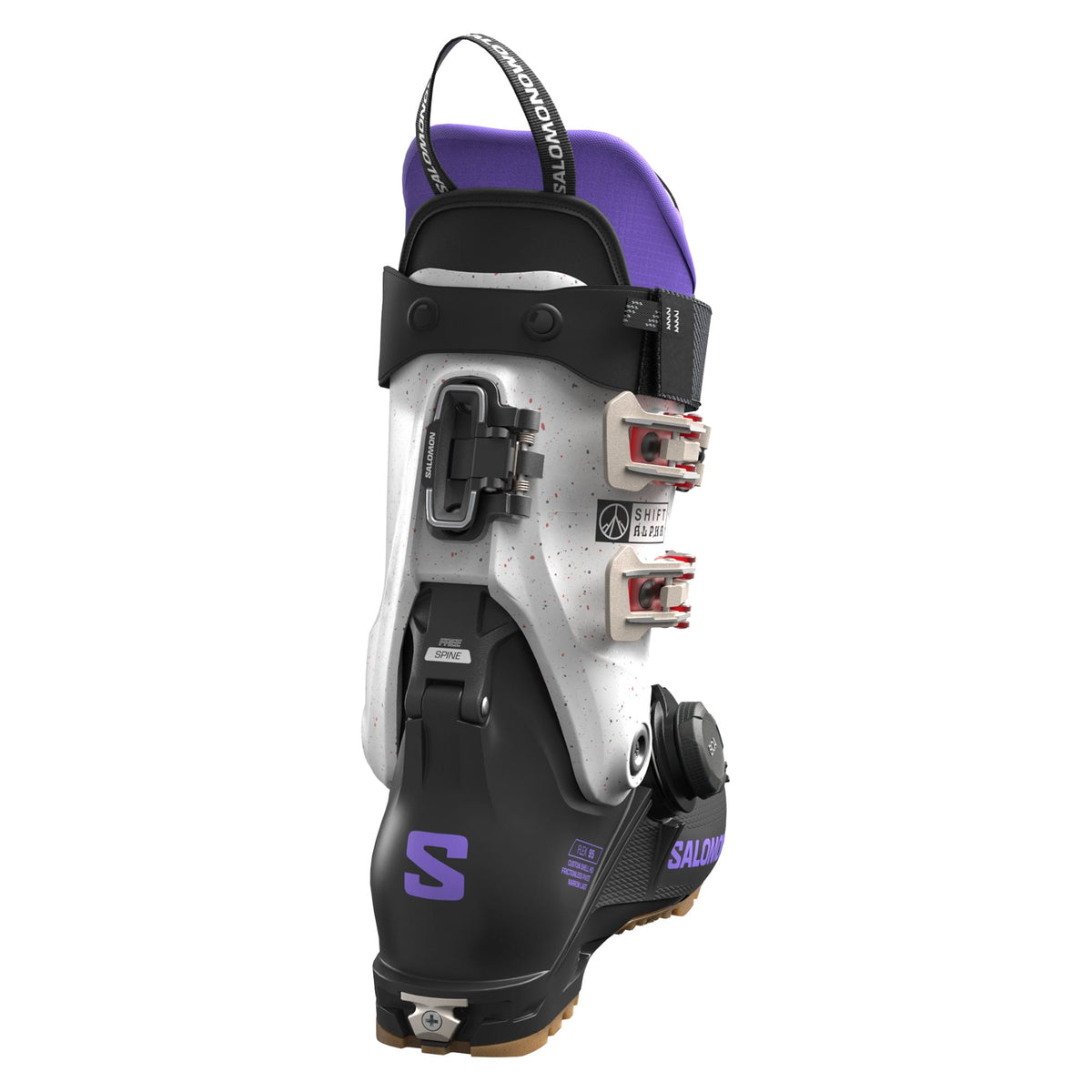 Salomon Noir/Ultra Violet 22.5