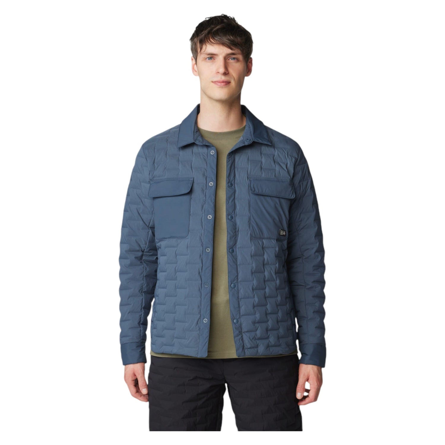 Stretchdown Light Shacket Men Insulated Vest
