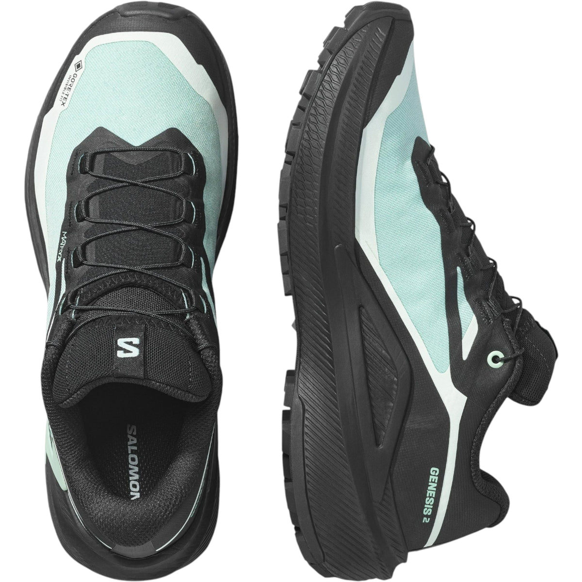 Salomon Lichen/Noir/Clearly Aqua 6.0