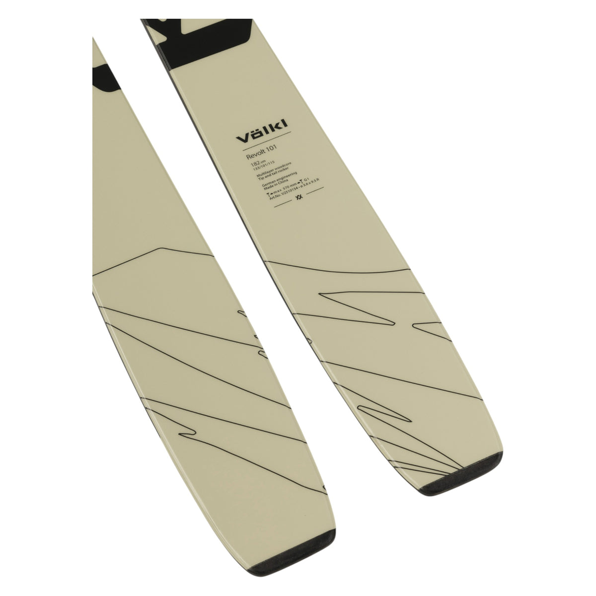 Skis Alpins Revolt 101 Flat Adulte