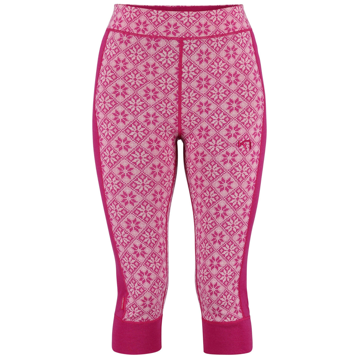 Rose Capri Hight Waist Women Base Layer
