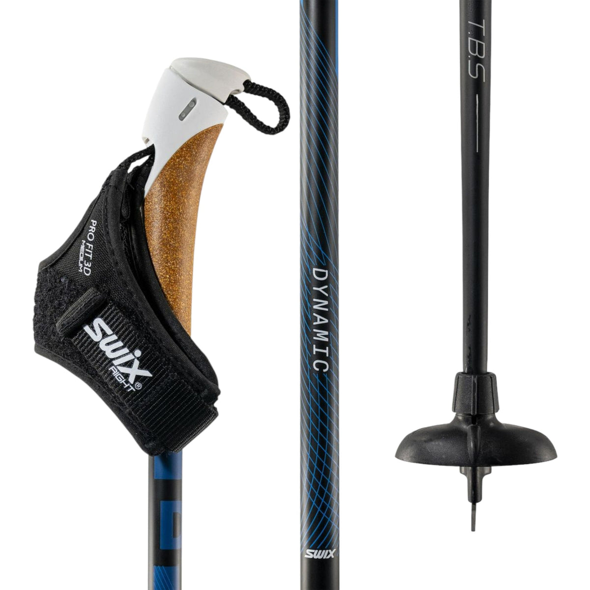 Bâtons de Ski de Fond Dynamic D2 Adulte