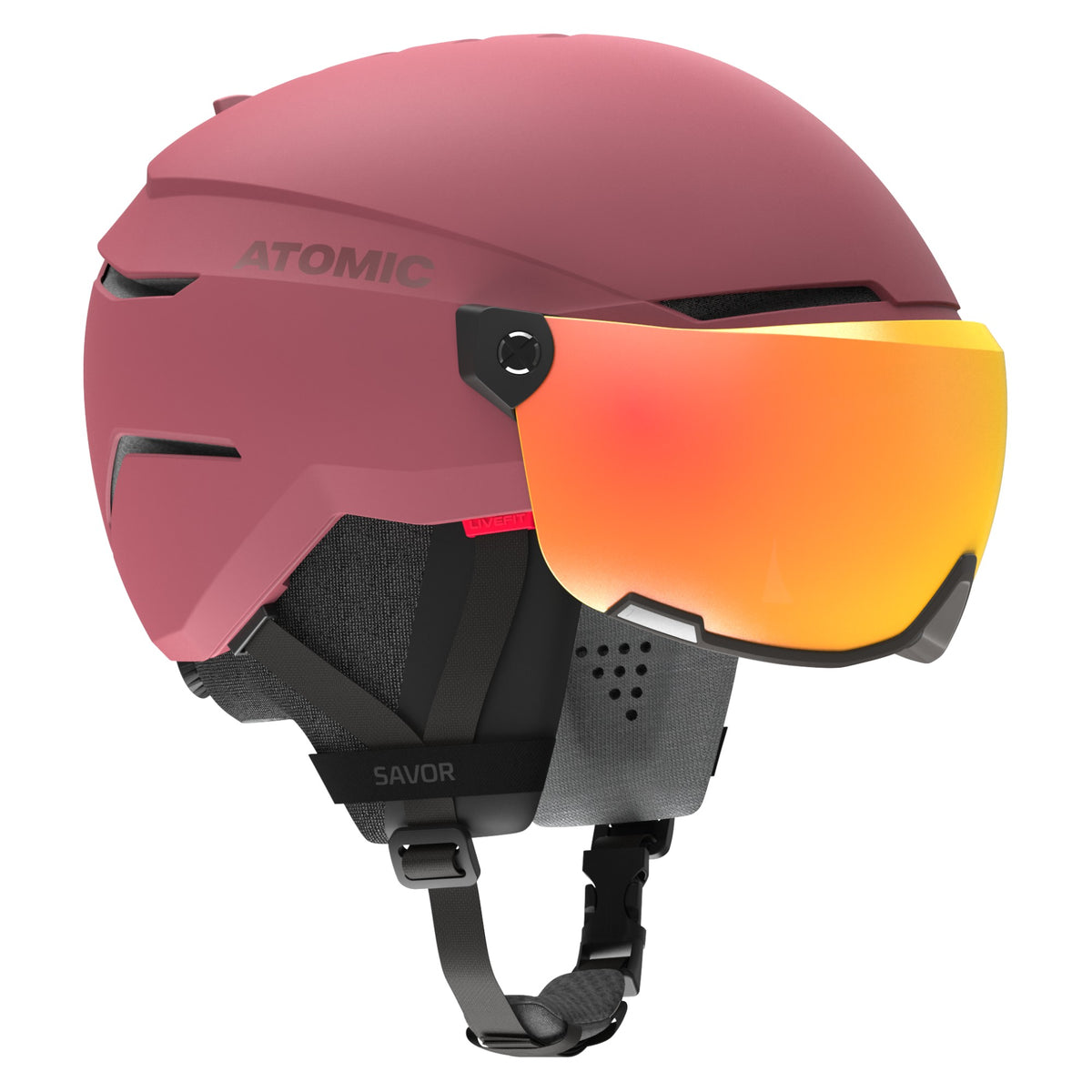 Savor Visor Stereo Adult Ski Helmet