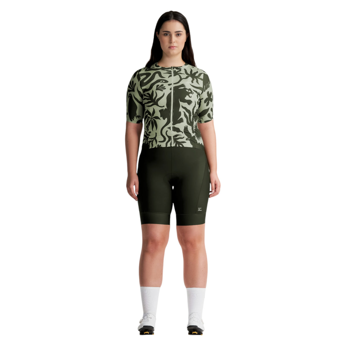 Maillot de Vélo de Route Manches Courtes Signature Femme