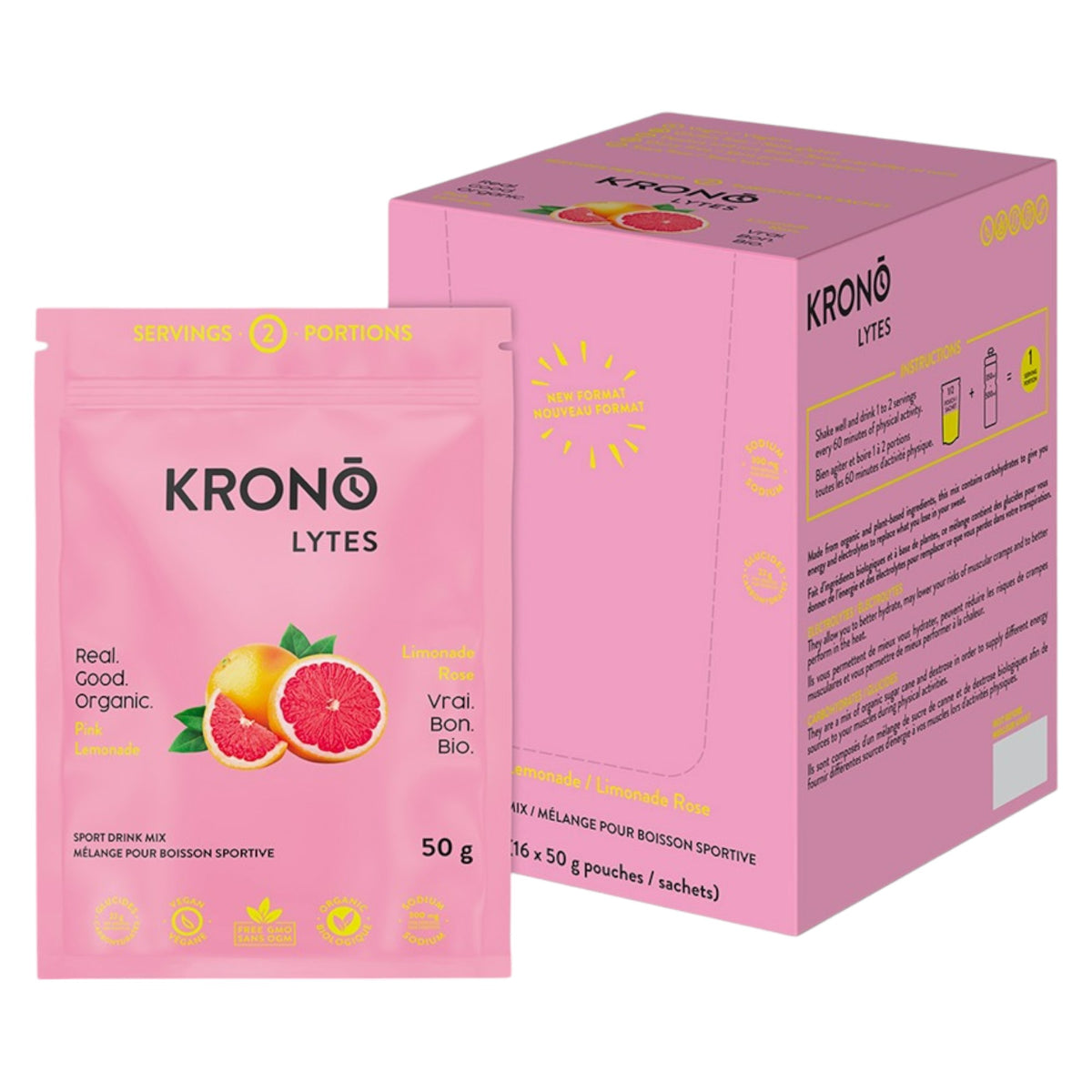 Krono Nutrition Limonade rose.LR05 50g
