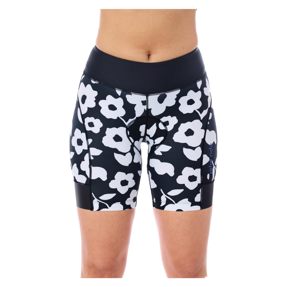 Cuissards de Vélo Yoga 18cm Femme