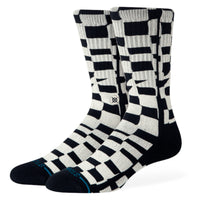 Bas Wave Check Crew Adulte