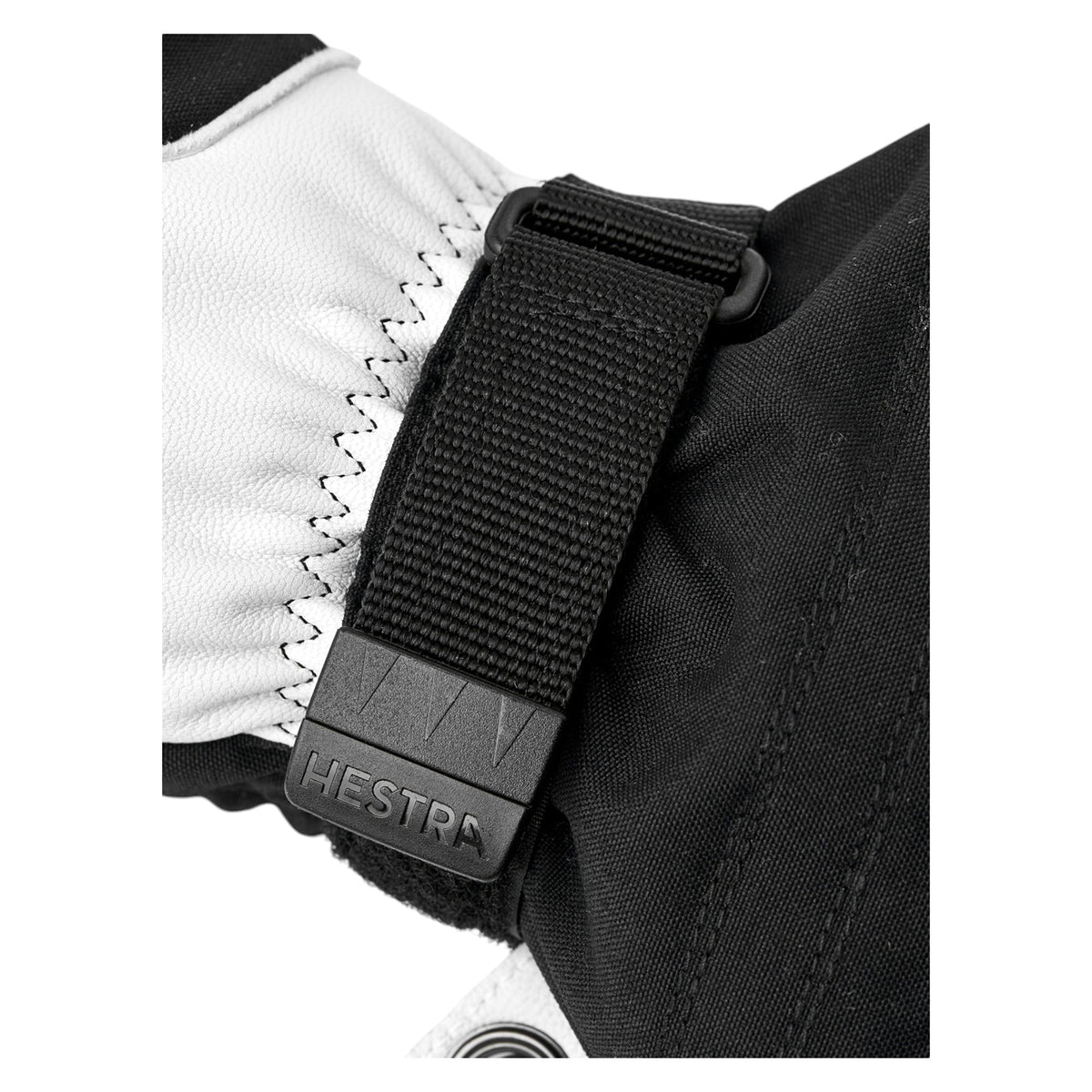 Army Leather Heli Ski Men Mittens