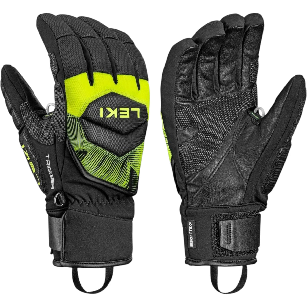 Leki Noir/Neon Jaune 10.5