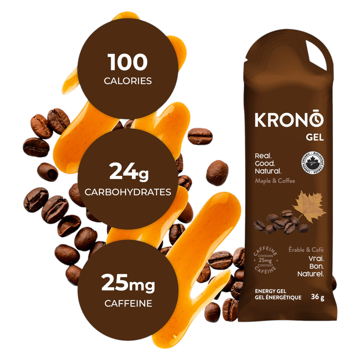 Krono Nutrition Érable&Café 36g