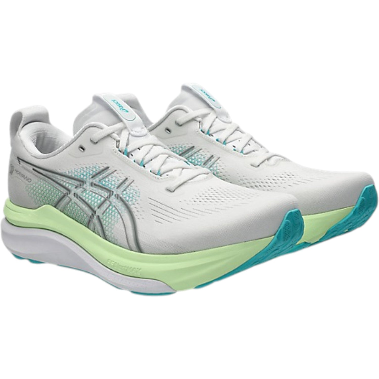Asics Blanc/Energy Aqua.100 10.0
