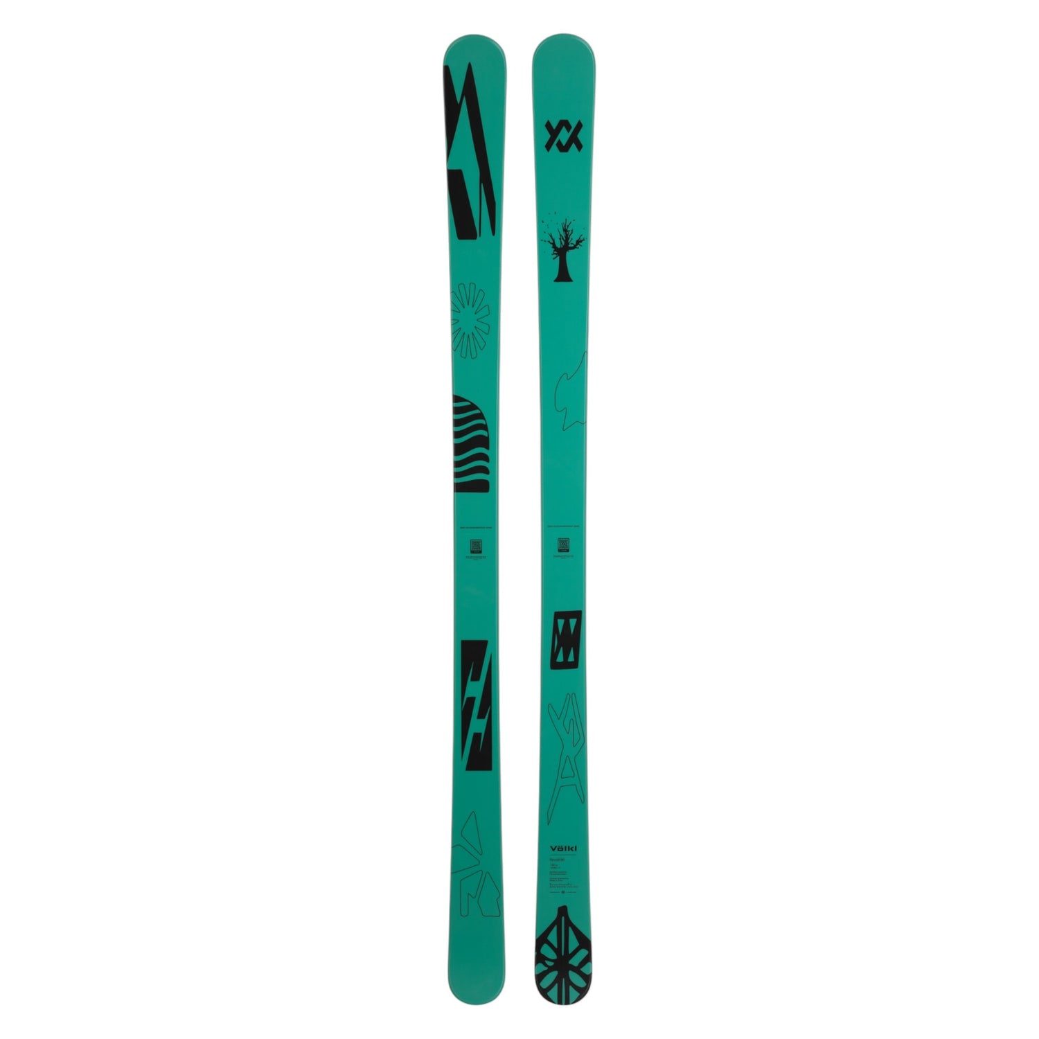 Revolt 86 Flat Adult Alpine Skis