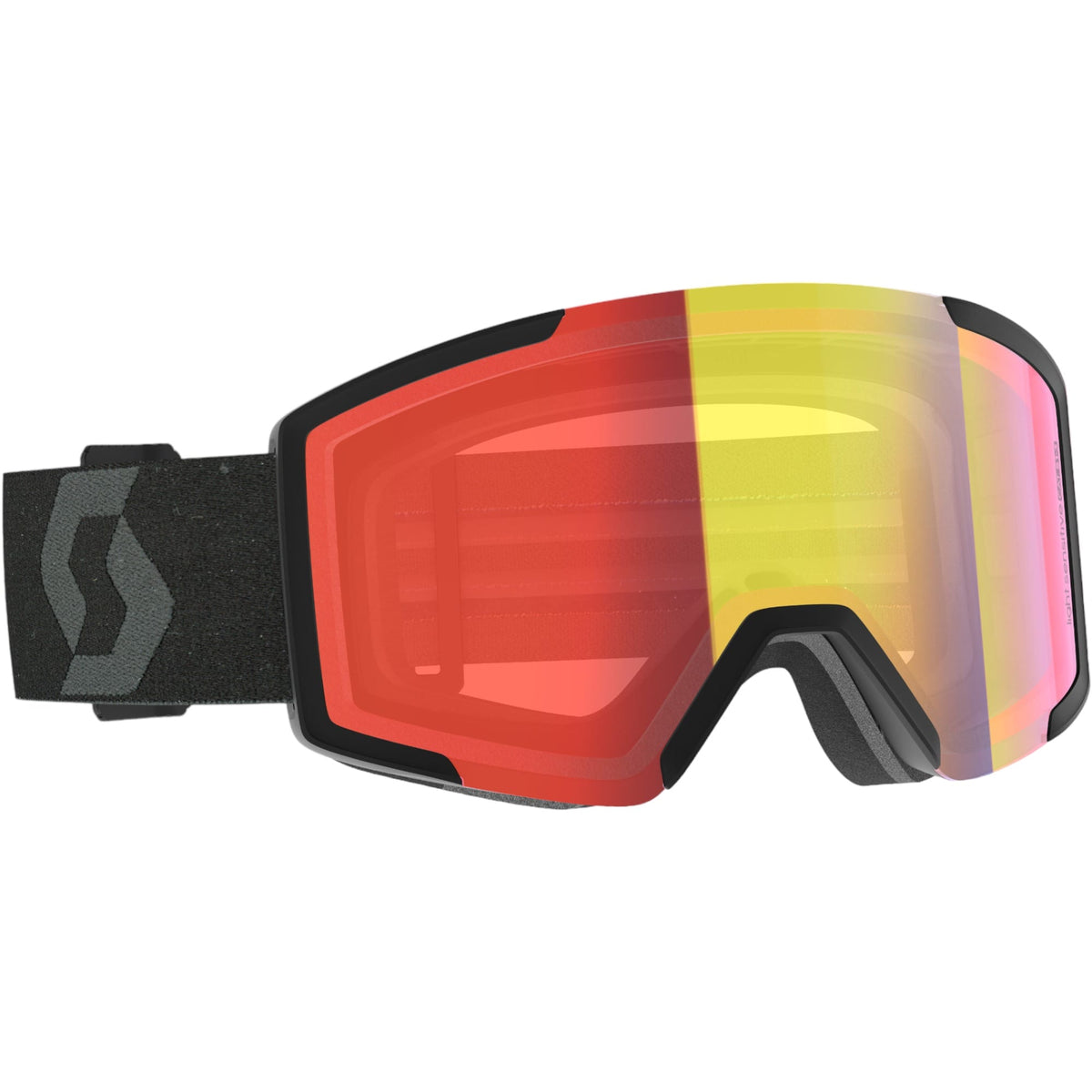 Shield Light Sensitive Adult Ski Goggles