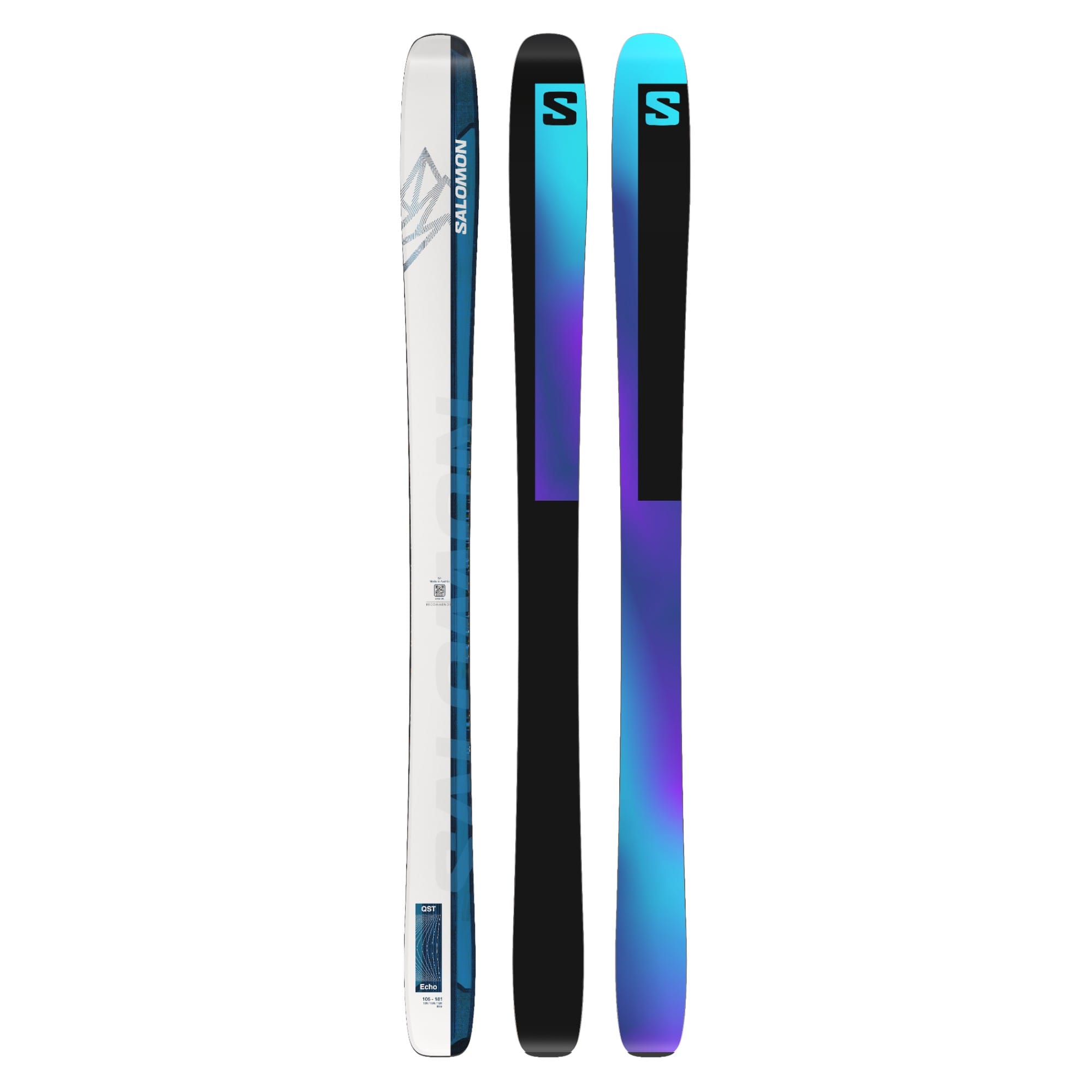 Salomon QST ECHO 106 Adult Alpine Skis – Oberson
