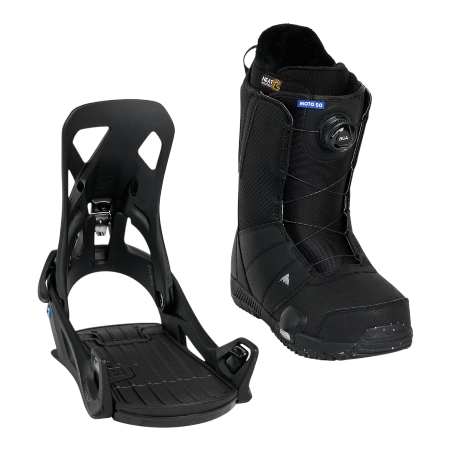 Ensemble Bottes de Planche à Neige et Fixations Step On Homme