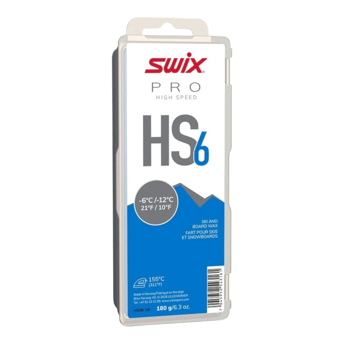 Cire HS6 Blue -6/-12 Degré