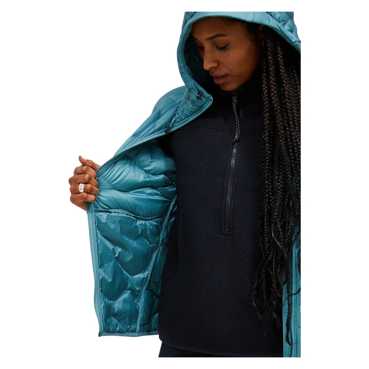 Veste à Capuche Isolante Helium Down Hood Femme