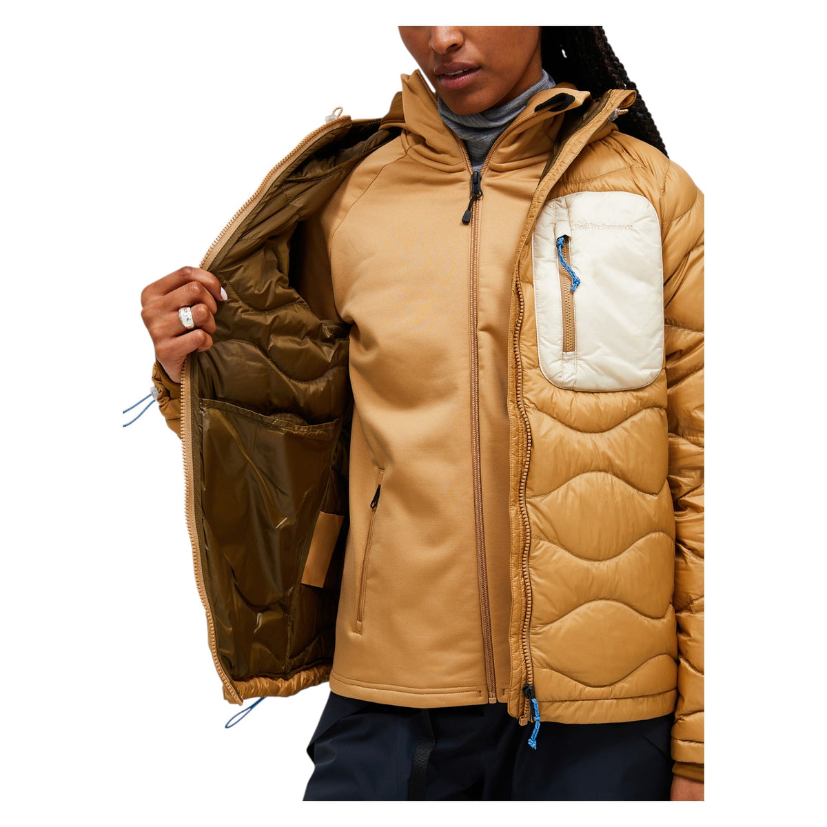 Veste Isolante Helium Utility Down Hood Femme