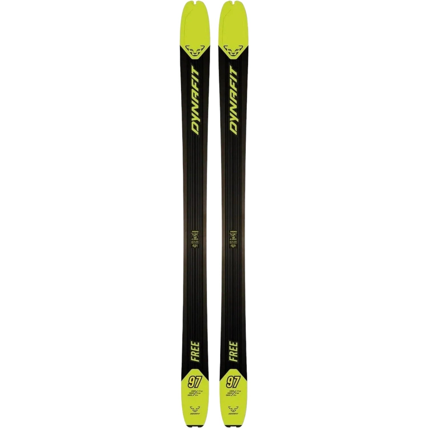 Free 97 Men Alpine Skis