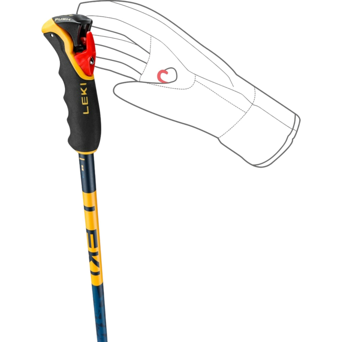 Bâtons de Ski Spitfire Vario 3D Adulte