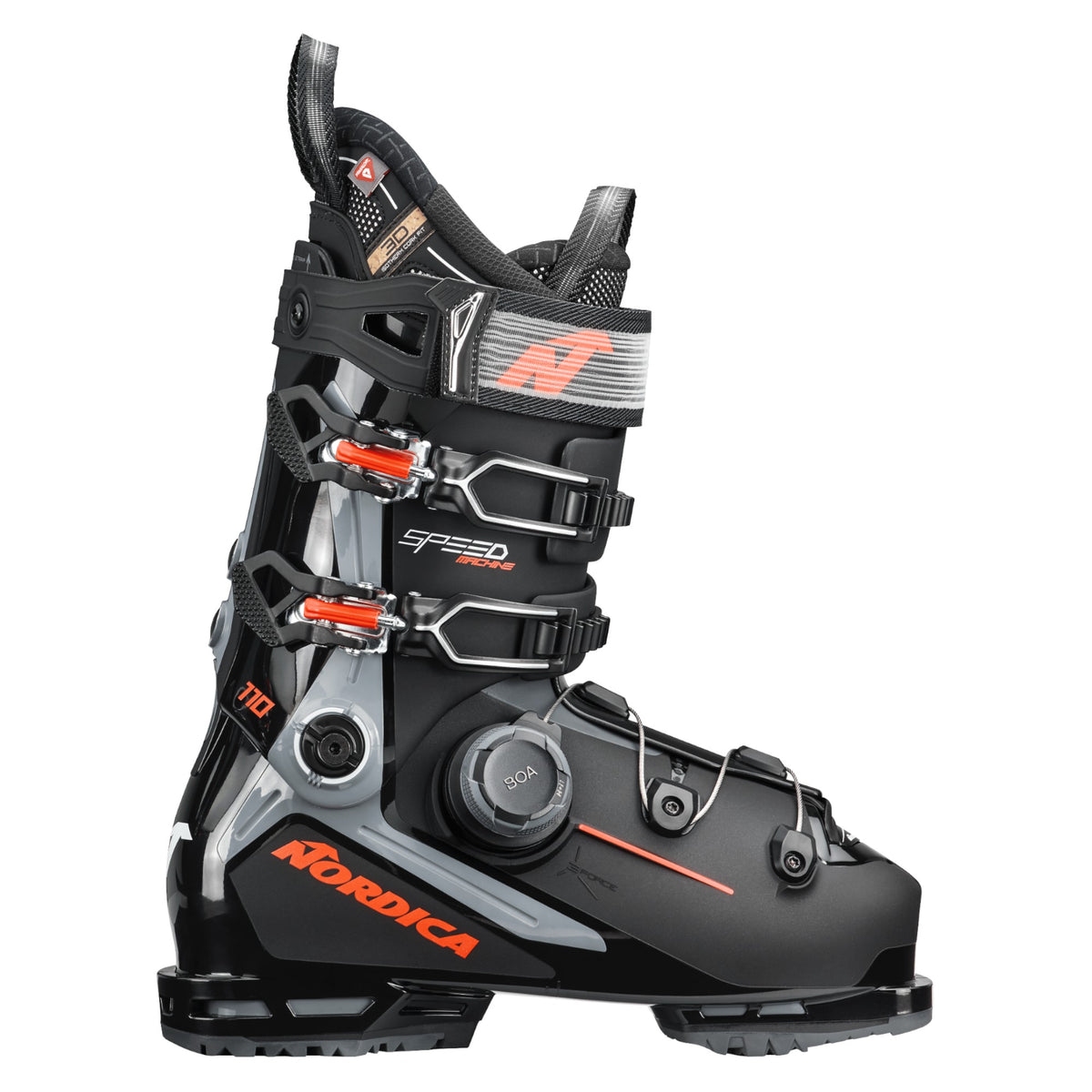 Nordica Noir/Gris/Rouge 24.5