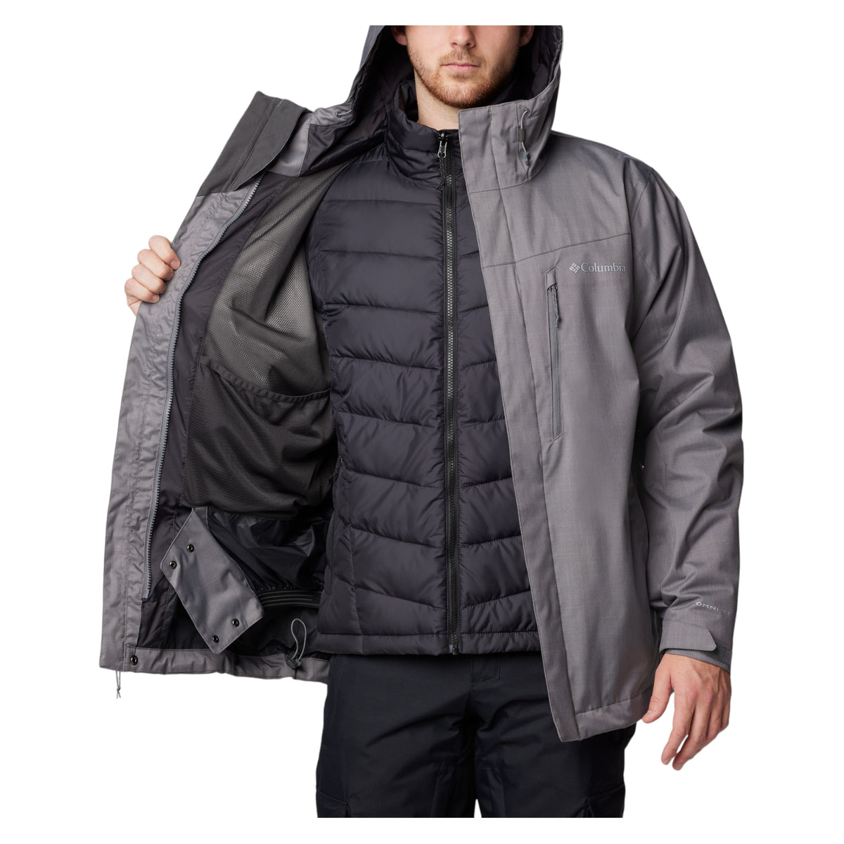 Whirlibird V Men Size Plus Interchange Jacket