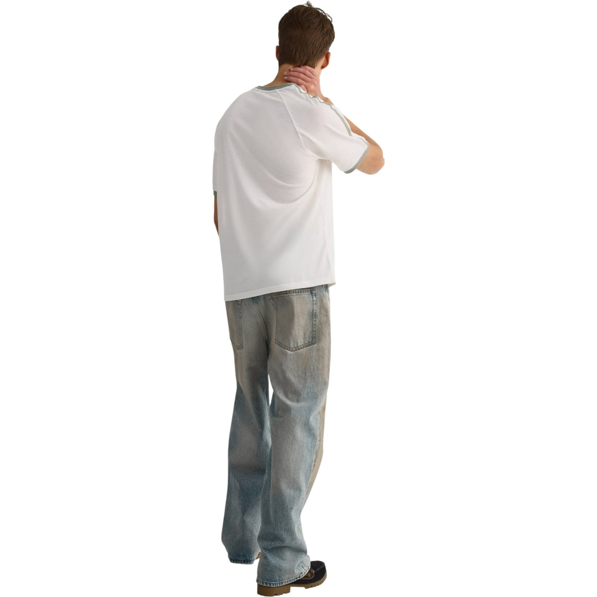 Raglan Men Short-Sleeved Shirt