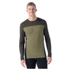 Haut de Sous-Vêtement Thermal Merino Colorblock Crew Homme