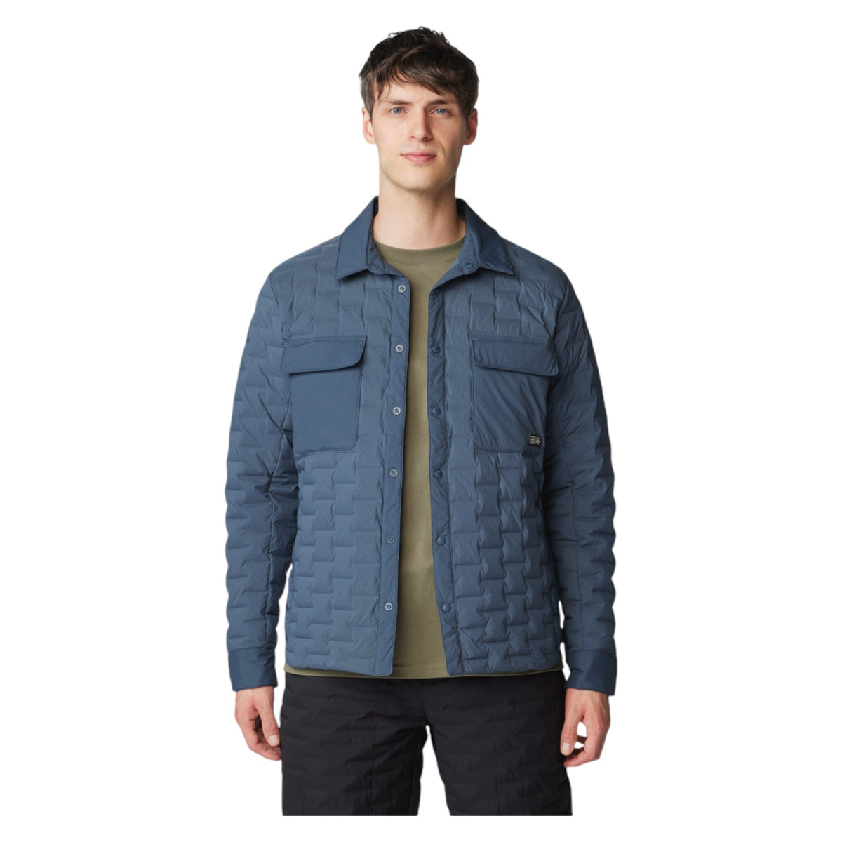 Stretchdown Light Shacket Men Insulated Vest