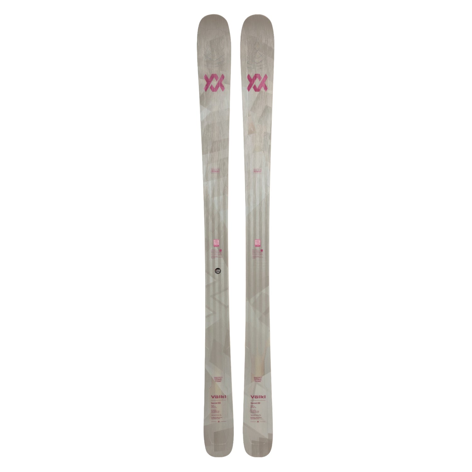 Skis Alpins 88 Flat Femme