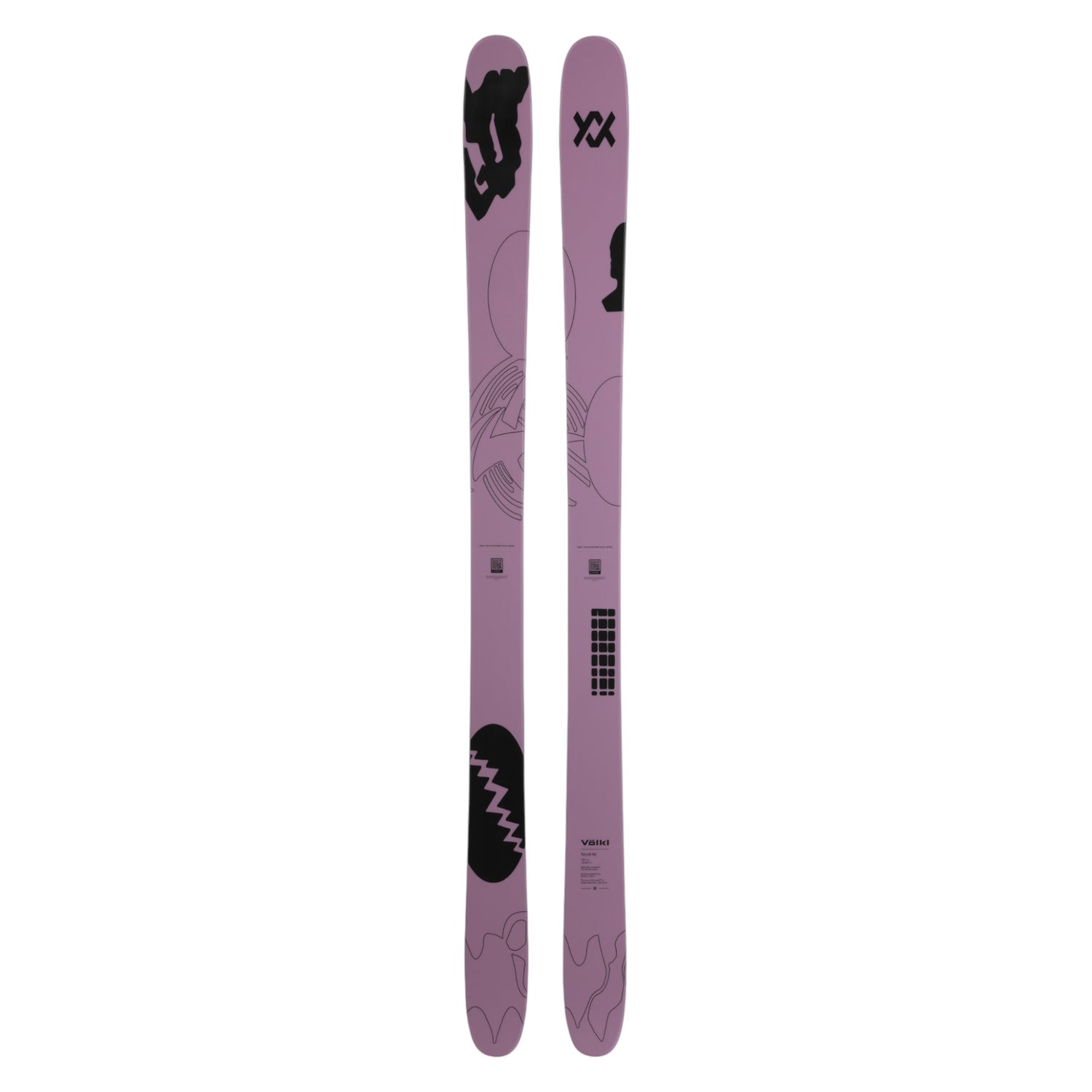 Revolt 96 Flat Adult Alpine Skis