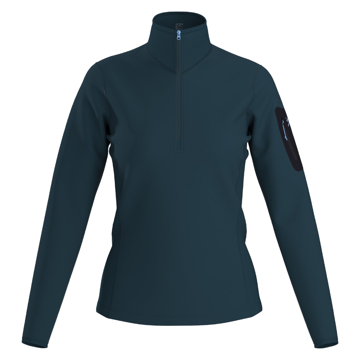 Kyanite 1/4 Zip Women Base Layer Top