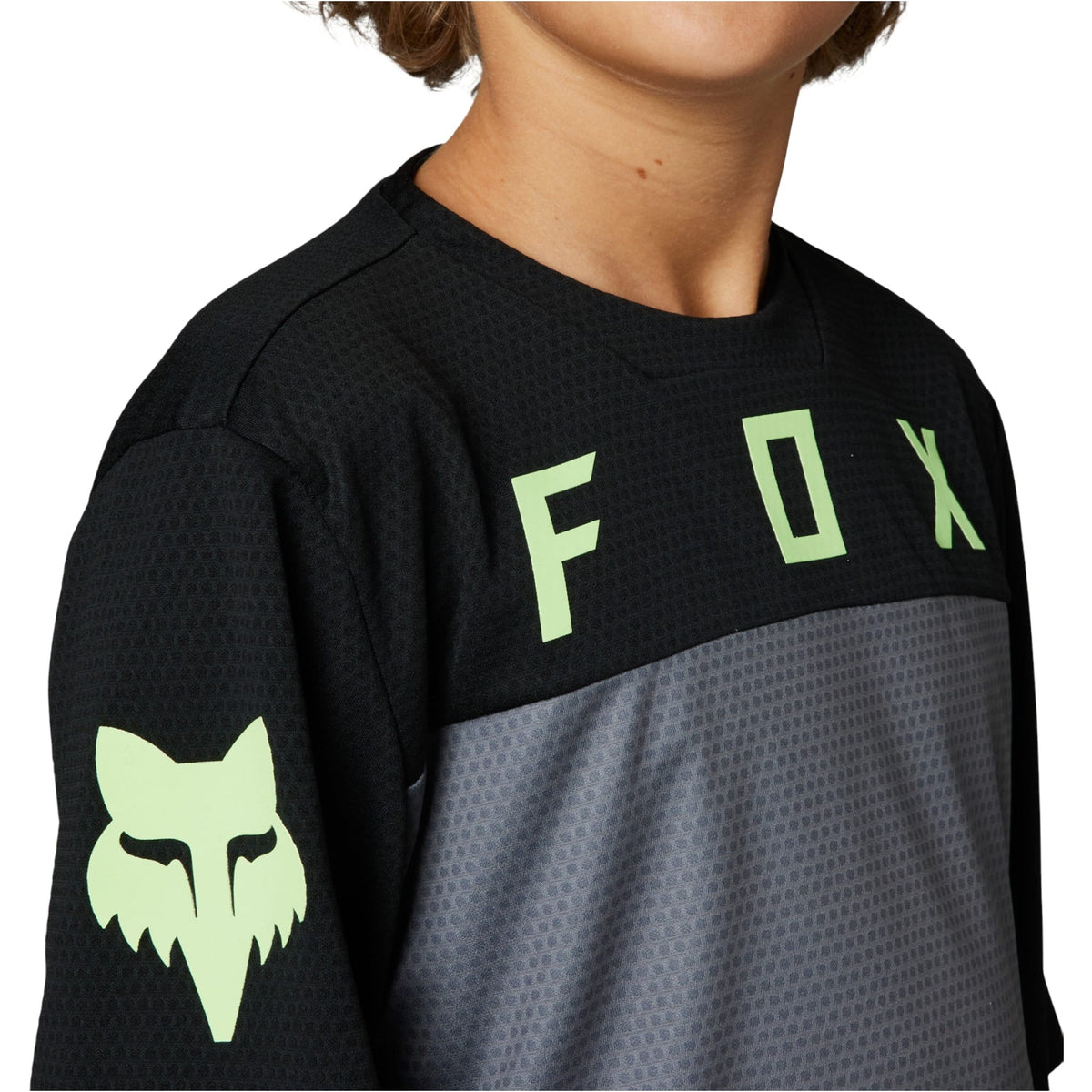 Defend SS Race Junior Jersey
