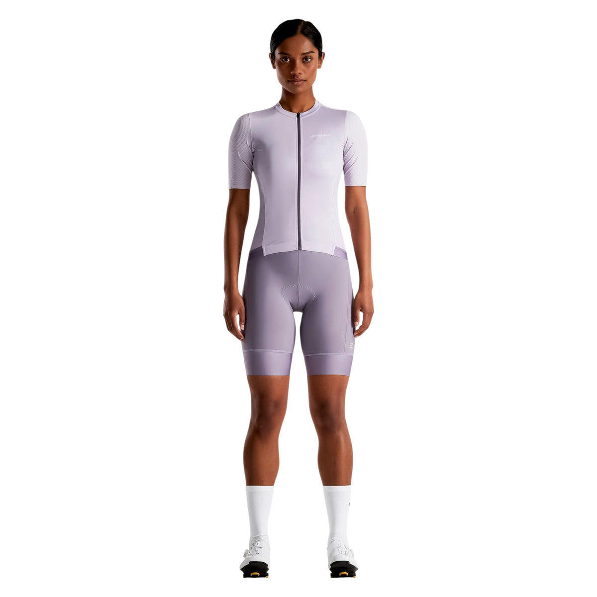 Maillot de Vélo de Route Manches Courtes Signature Femme
