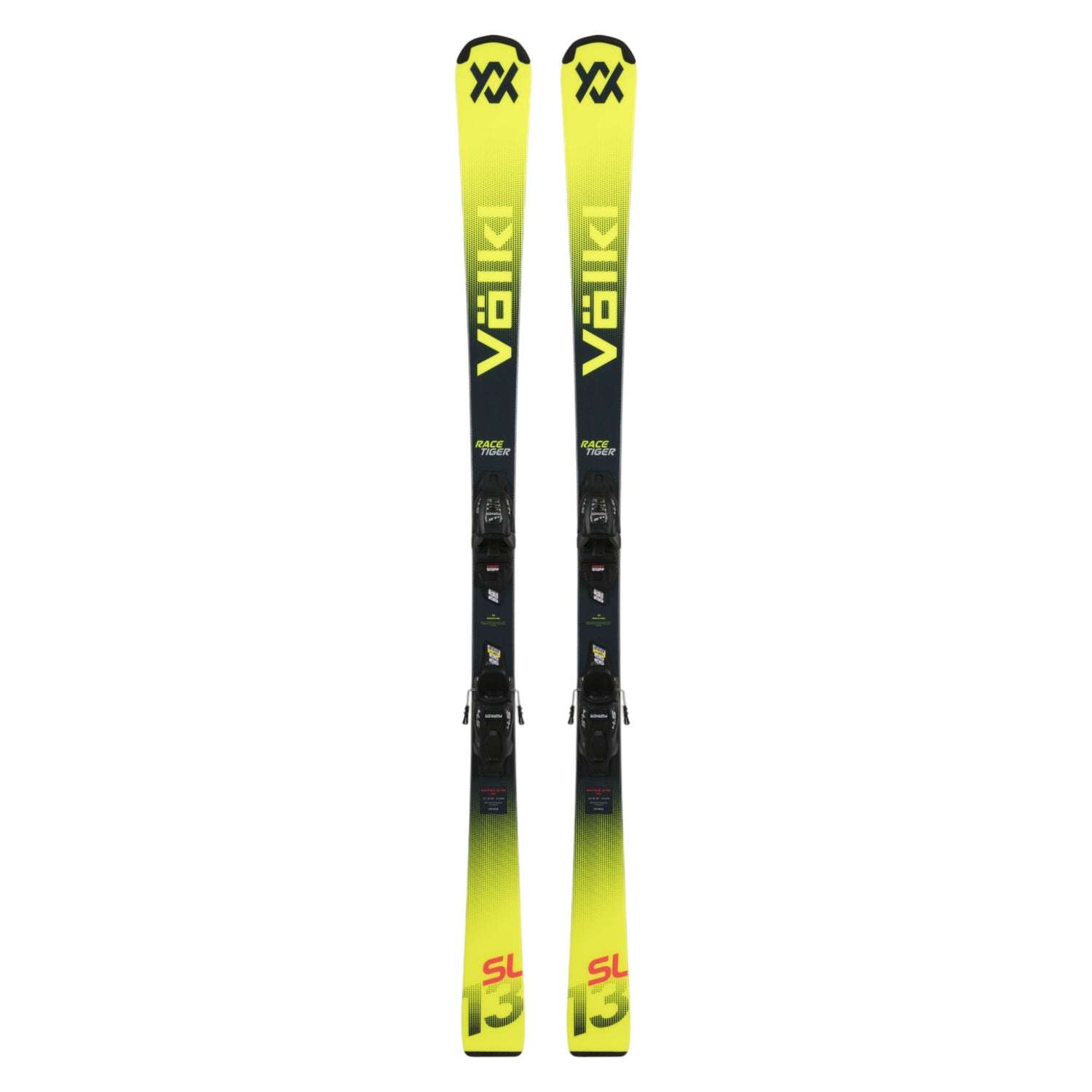 Racetiger Pro + 7.0 Vmotion Kids Alpine Skis