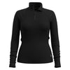 Haut de Sous-Vêtement Thermal Merino 1/4 Zip Femme