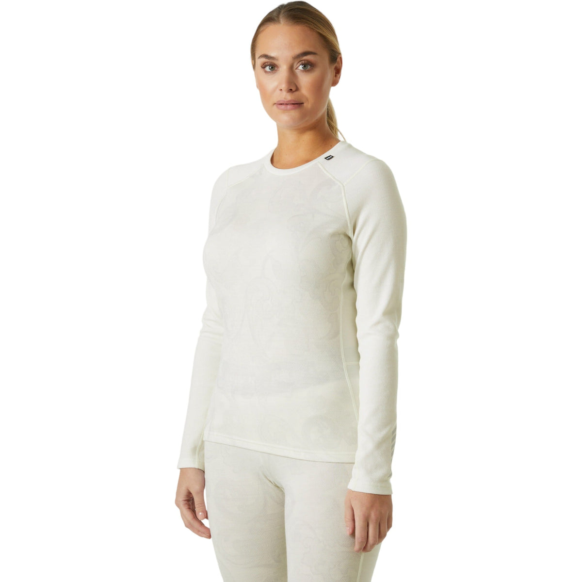 Haut de Sous-Vêtement Lifa Merino Midweight Print Crew Femme