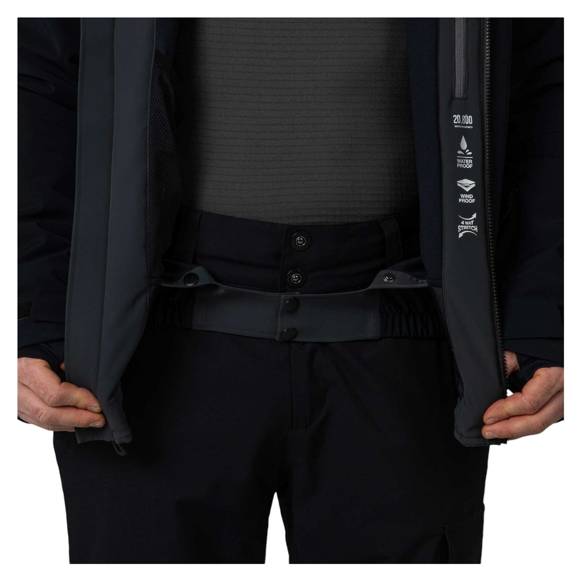 Manteau d'Hiver Blackside Homme