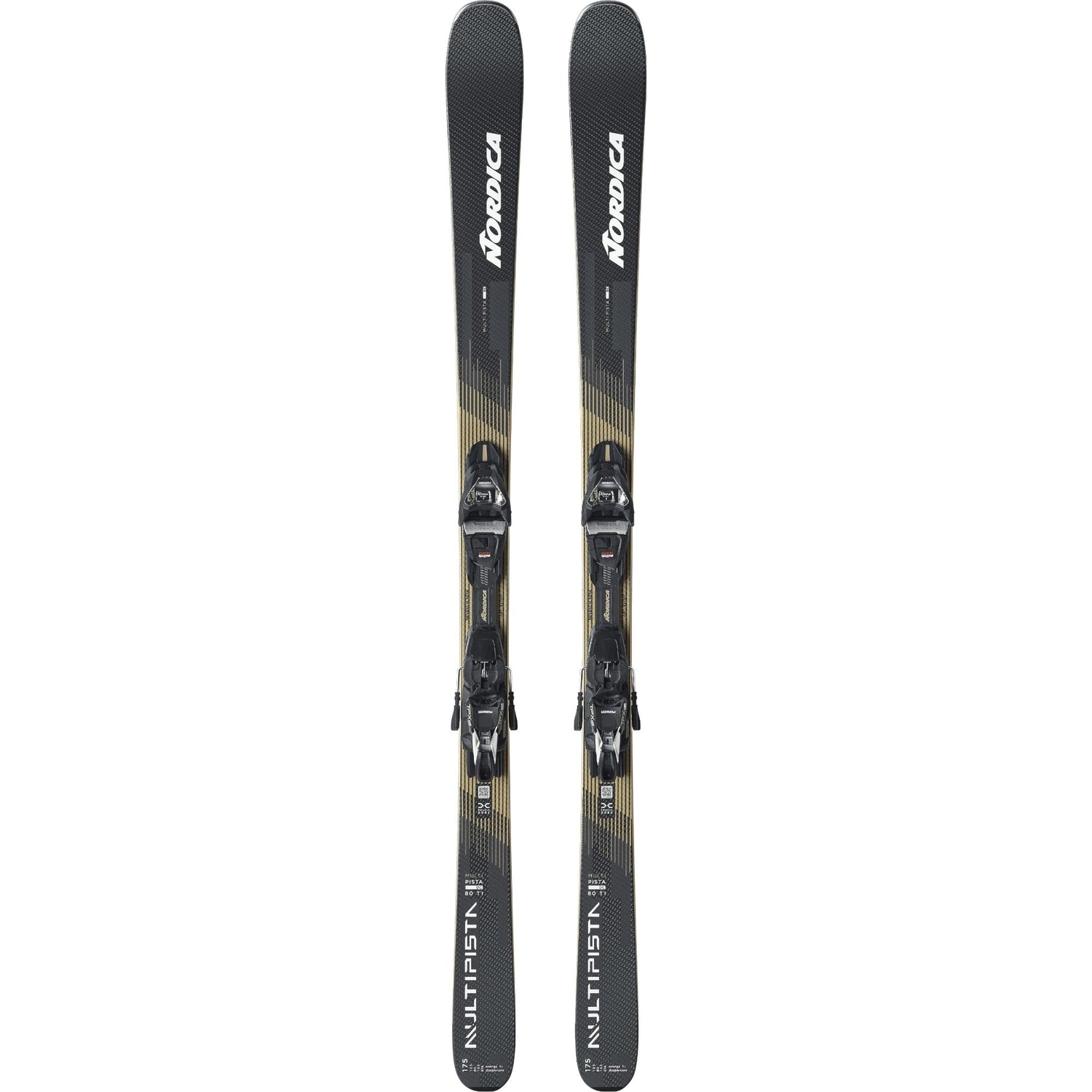 Skis Alpins Multipista DC 80 TI+TPX 12 Adulte